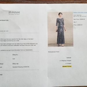 Mother of the Bride dress